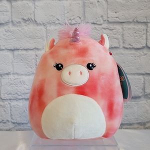 Squishmallow Angelie Unicorn Pink Plush New